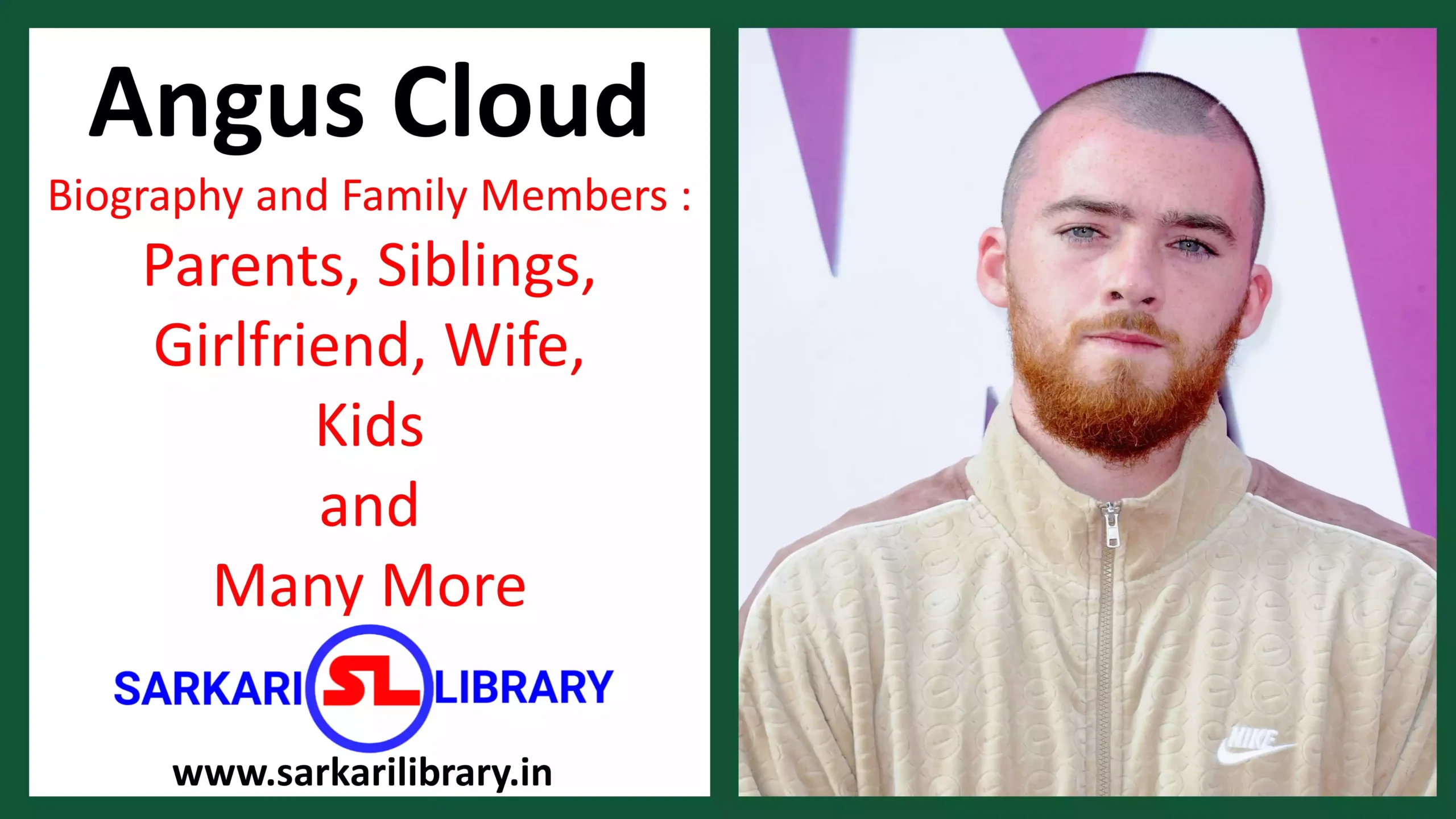 Read more about the article Angus Cloud Biography and Family Members : Parents, Siblings, Girlfriend, Wife, Kids and Many More